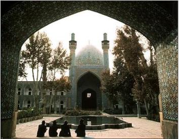 Courtyard, Madrasa, Esfahan